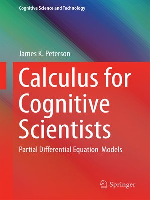 cover image of Calculus for Cognitive Scientists